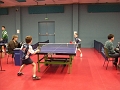 Pierre Gillot qui smatch face a un jeune de conde en brie, un match remporte en 3 sets